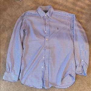 Gingham Polo Button Down